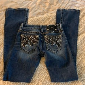 Miss Me bootcut midrise jeans 26